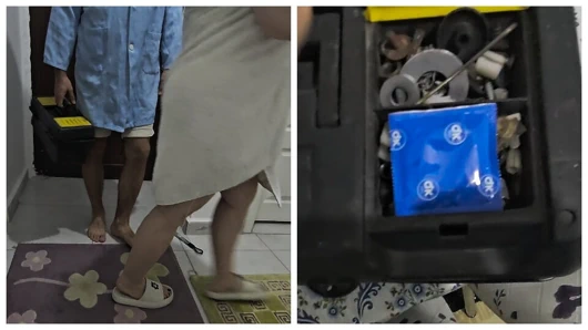 Kombi Tamircisi Yalnız Kadını Fena Sikiyor