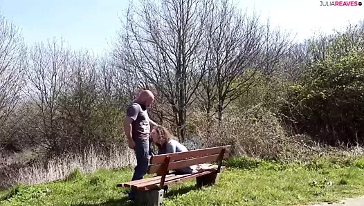 Outdoor fremden abgemolken