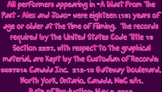 A blast from the past - Joao and Alex