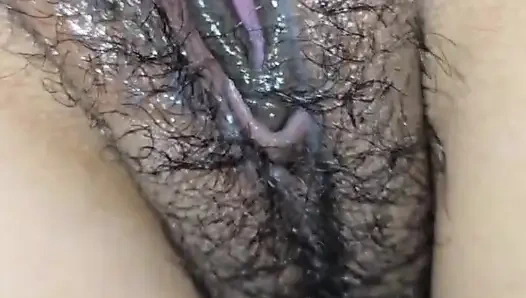 Pussy full of milk is unfaithful to her partner