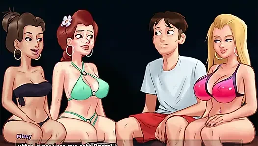 Summertime'ın aldatan kız arkadaşı arkadaşlarıyla iyi seks yapıyor - yaz mevsimi efsanesi