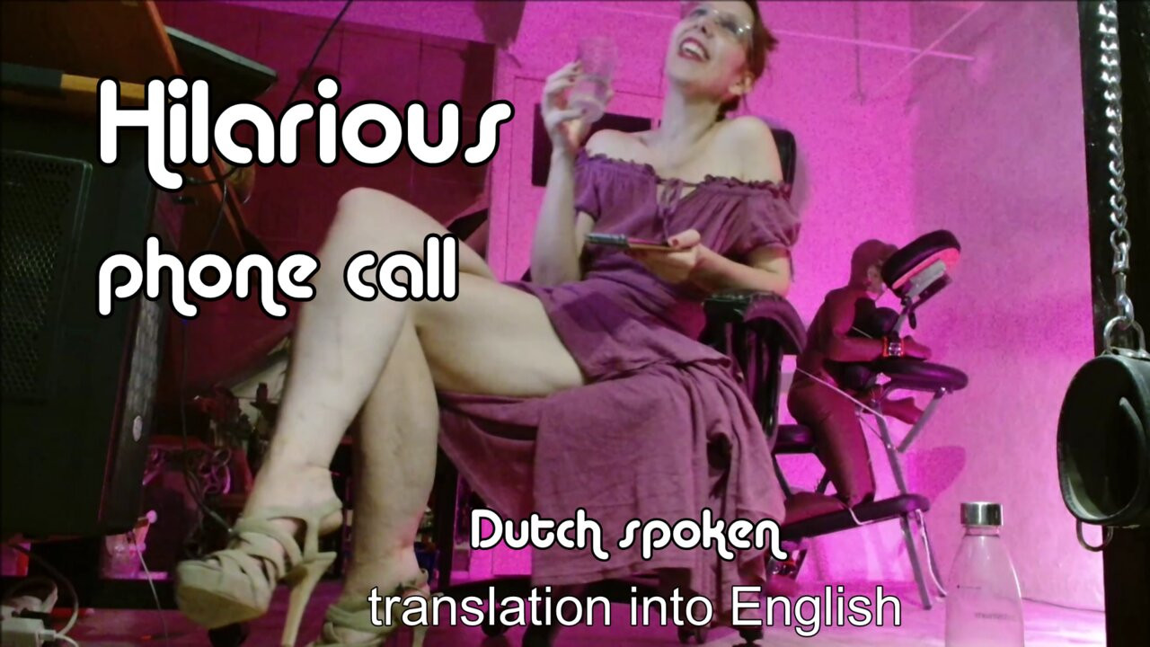 Mistressonline üzerinde the phone aşağılama bir köle