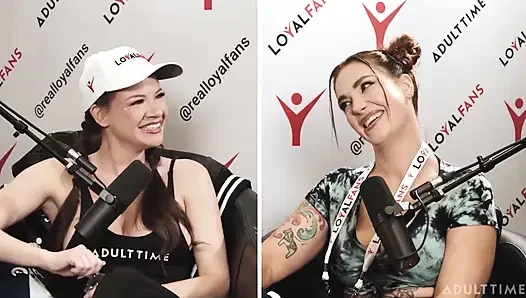 Siri Dahl grup seks partisi*es ve porno ödülleri | Siri Dahl ile Avn Özel | Adult Time Podcast