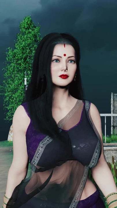 Father-in-law fucked his sexy daughter-in-law Savita in the farm | Clip 1