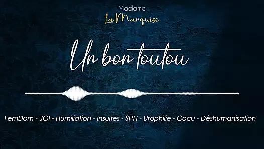 Sahibene itaat eden iyi bir köpek gibi