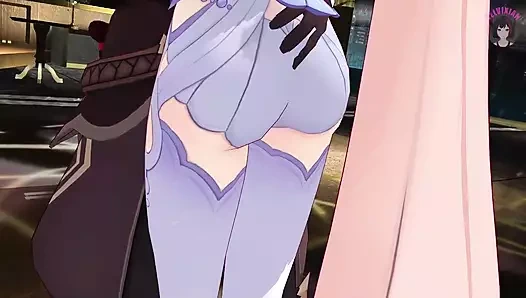 Genshin impact - kokomi - seksi kalça seksi