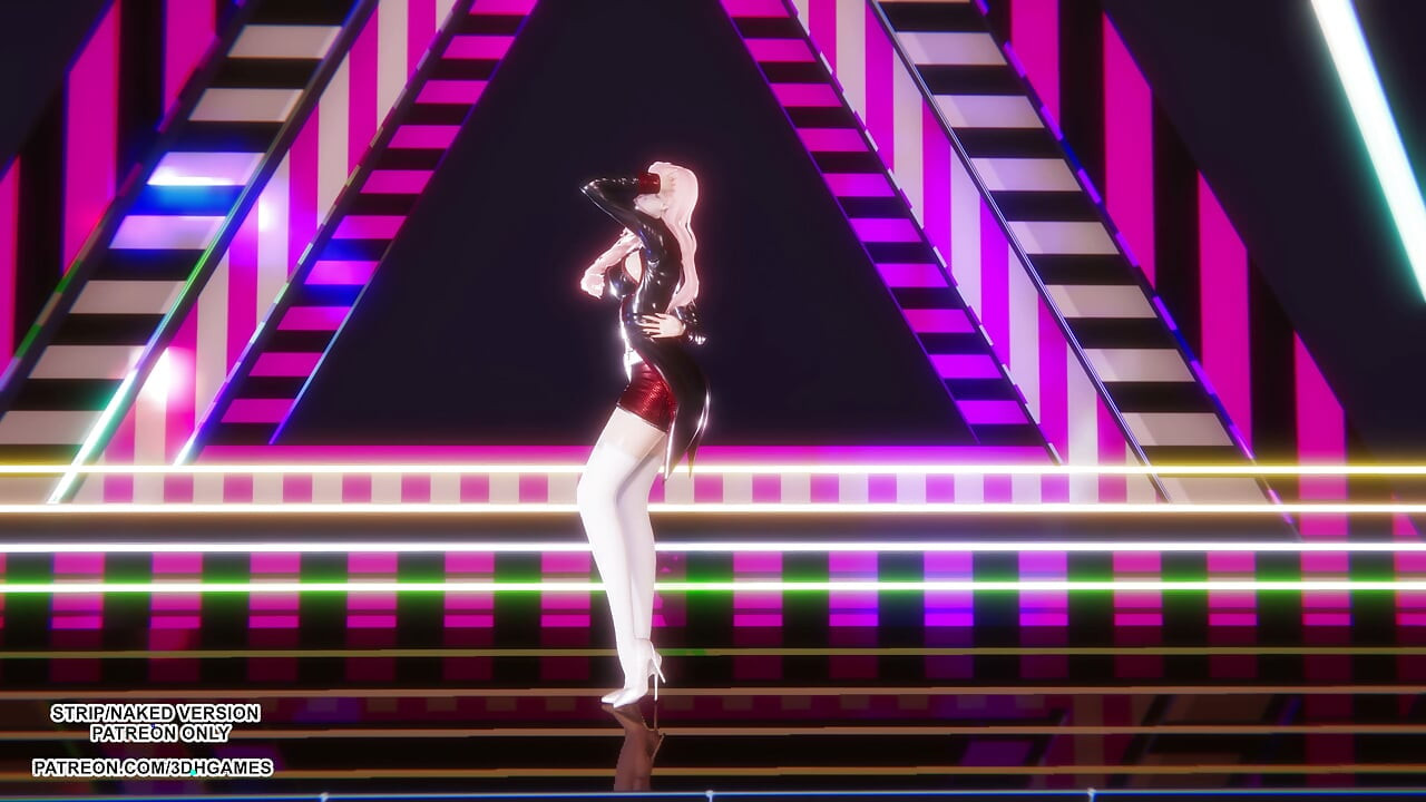 MMD YEJI - Air - Seraphine Sexy Kpop Dance League of Legends Hentai Sansürsüz 4K 60FPS
