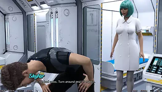 Bir adam ve bir grup kız uzay gemisinde mahsur kaldı. Ep.1