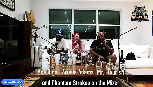 Arietta Adams ile yetişkin yıldızı podcast'i Mrflourish ve Ace Bigs ev sahipliği yapıyor