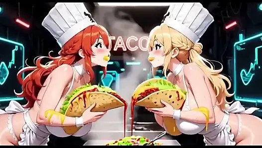 Komik aşçı videosu, ai animasyon