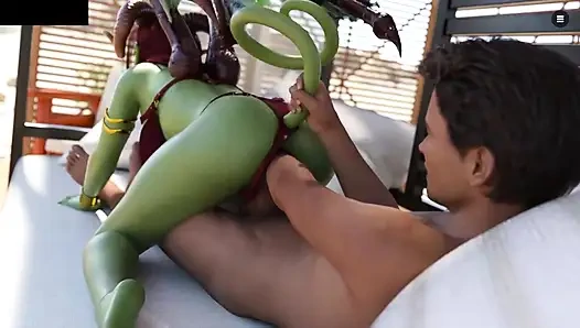 Büyü kitabı succubus seks ve yumruk sokma - animasyonlu porno oyunu