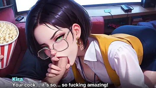 Sekreterden oral seks : azgın villa bölüm 2