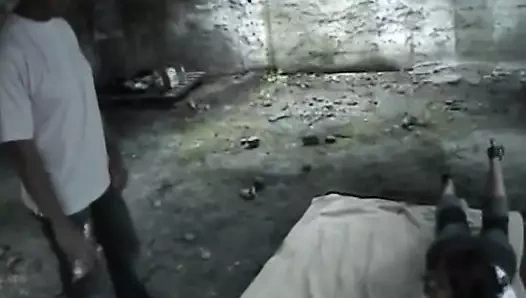 Bir şişman göt Alman bayan gets becerdin sert tarafından bir vahşi züppe açık havada