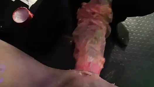 Rene Dubbel yumrukla sikiliyor