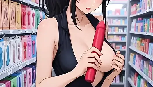 Hentai 2026! Seks dükkanındaki güzel kadın