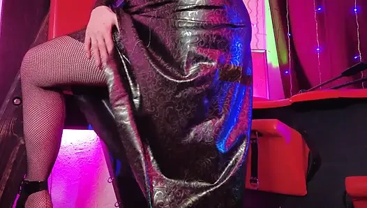 Bdsm sahibe kauçuk eva lateks zımba oyuncakları kadın egemenliği topuklu ateşli fetiş