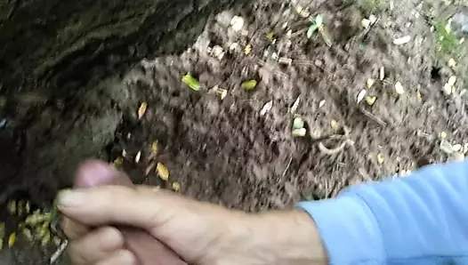 Yaşlı adam benim horoz emmek (parkta)