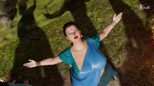 Busty Desi Housewife Savita's Secret Sex for Pregnancy with fake babaji