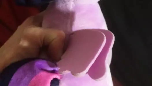 Twilight ışıltı peluş sikme