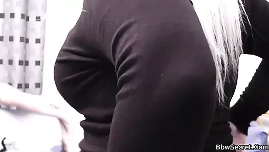 Koca cheats üzerinde eş ile tıraş sarışın bbw