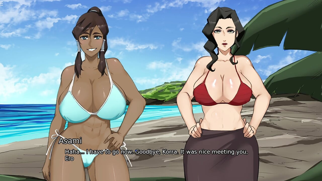 Ember Adası - Korra'nın büyük göğüslerini test ediyor