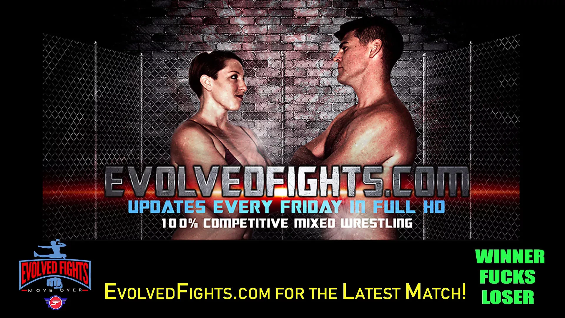 Nude Wrestling, Bella Rossi Fights Chad Diamond and is Fucked