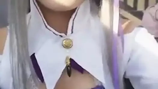 Baixueyin kaltak cosplayer