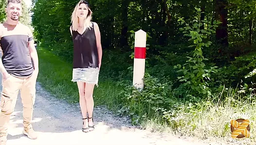 Lucille, erkek arkadaşı tarafından ormanda becerdin