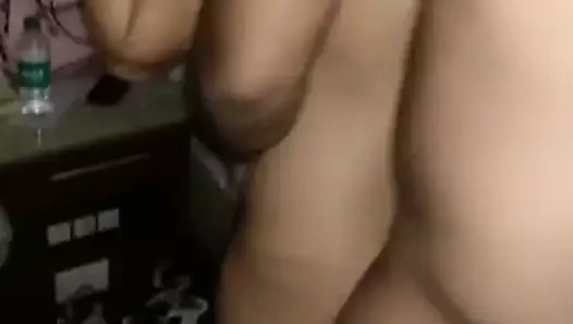 bhabhi fucking in bathroom with two guys