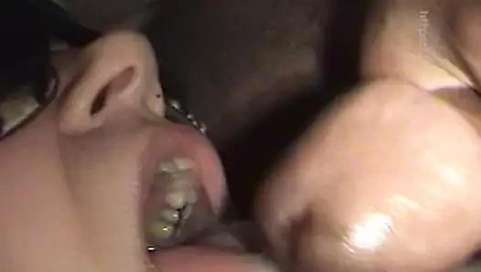 ırklararası sarışın MİLF twinks