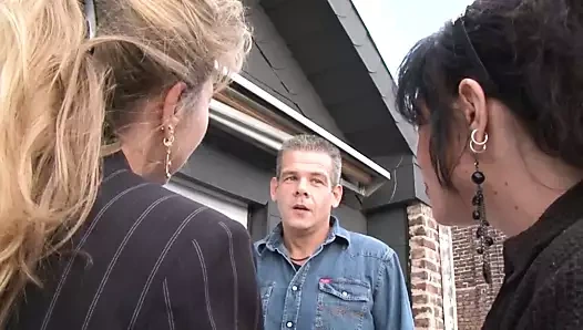 Alman saf üçlü grup seks ahlaksızlıkları!! - (hikaye #04)