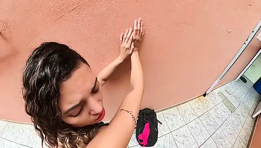 Sigara içerken yakalanan öğrenci kıyafetlerini yırttı ve sikildi. Bölüm 2