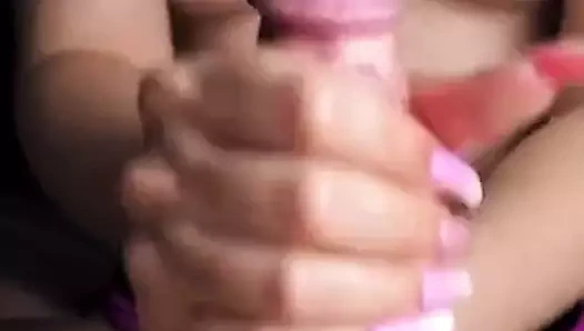 uzun tırnak handjob 1