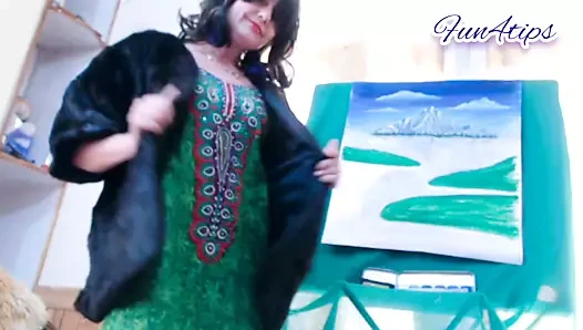 Şirin web kamerası kızı.