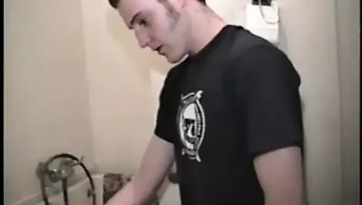 Laundry Room Jerk Off