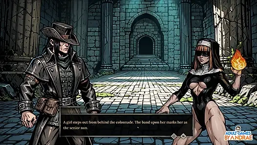 Ep4: Kıdemli rahibe Neila ile meme sikişi ve gırtlağına kadar alma ayini - seksorcism: şehvet itirafı