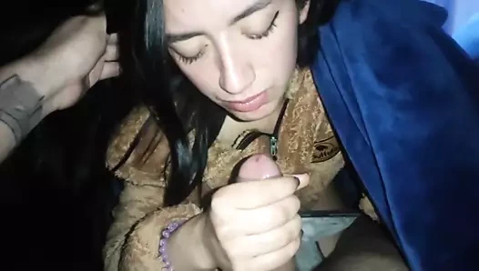 ağzına boşalmak için bana sorar