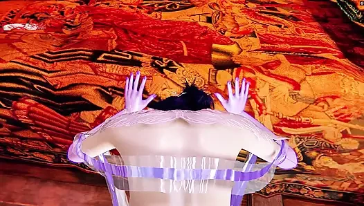 Büyük memeli kraliçesi: sanal fantezi- 3 boyutlu animasyon hentai