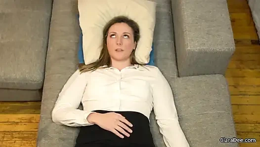 Terli ayaklar bakış açısı sanal seks - clara dee bakış açısı