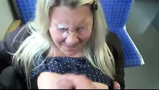 Yüzüne boşalmak. o harika