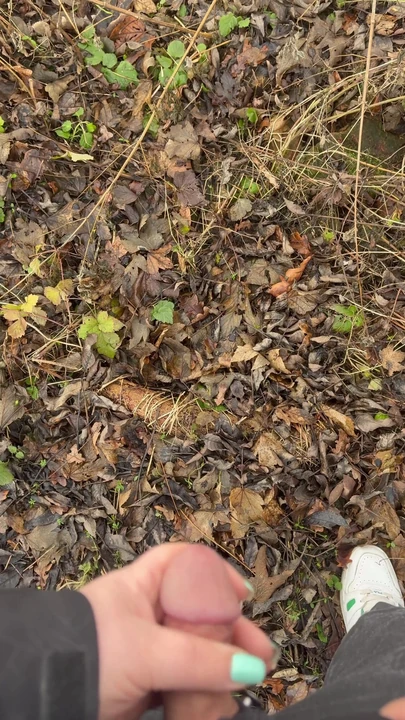 "Kışın ormanda mastürbasyon" dan ikonik an
