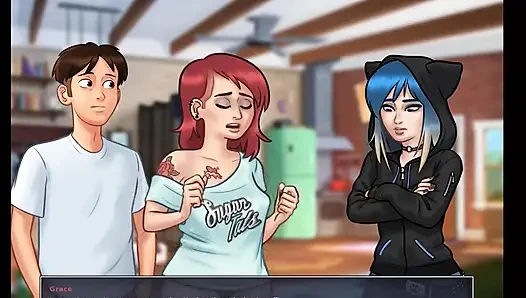 Yaz mevsimi efsanesi: bir kızla takılmak için üniversiteyi atlıyor bölüm 58,59