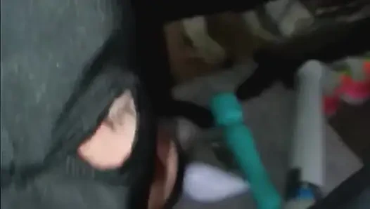 Maskeli evli fahişe tekrar emiyor