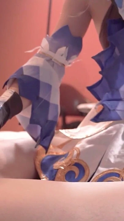 Genshin Impact, Ganyu Cosplayer Sikiliyor, Japon Hentai Anime Crossdresser Cosplay 6 | Clip 1