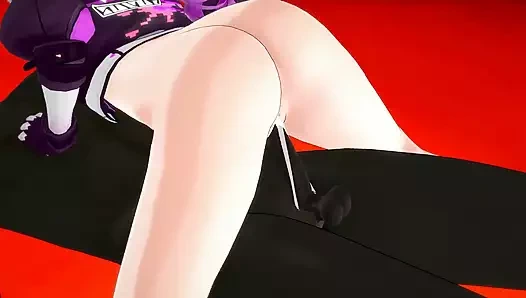 Honkai impact bronya zaychik hentai kovboy kız seks mmd 3d pembe giysiler renk düzenleme smixix