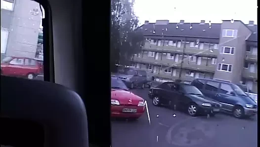 Im Auto benutzt wie ein stueck Fleisch