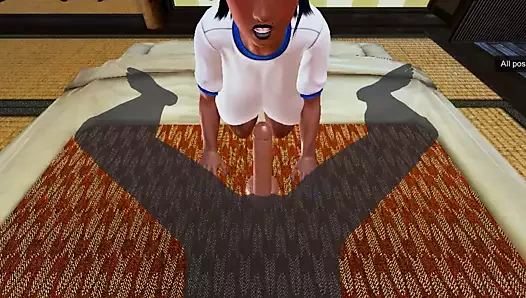 Crystal'dan bir oral seks!