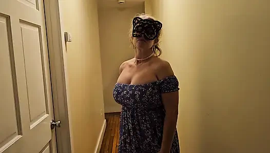 CURVY Mommy LOVES showing you her BIG TITS