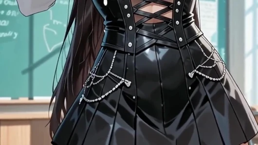 Büyük memeli azgın orta yaşlı seksi öğretmen şehvetle dolu göğüslerinden süt fışkırtıyor! Anime Hentai Waifu Animasyonlu