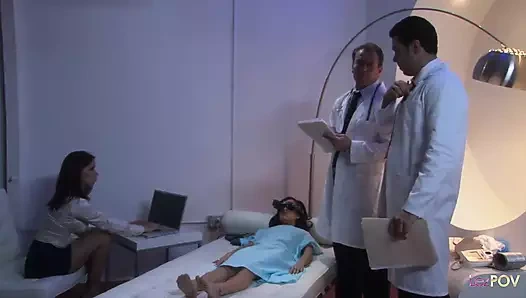 Lezbiyen arzuları için vr terapisi sanal simülasyon lez seks seansı ile tedavi ediliyor